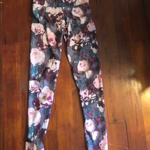Floral American Eagle Leggings